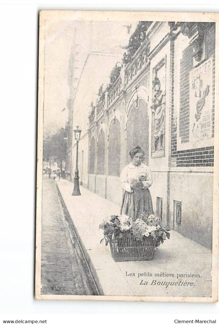 PARIS - Les Petits Métiers Parisiens - La Bouquetière - Très Bon état - Petits Métiers à Paris