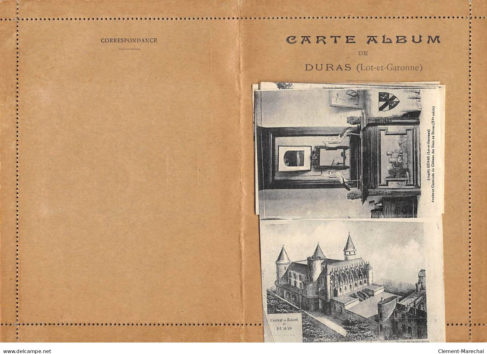 DURAS - Carte Album - état - Autres & Non Classés