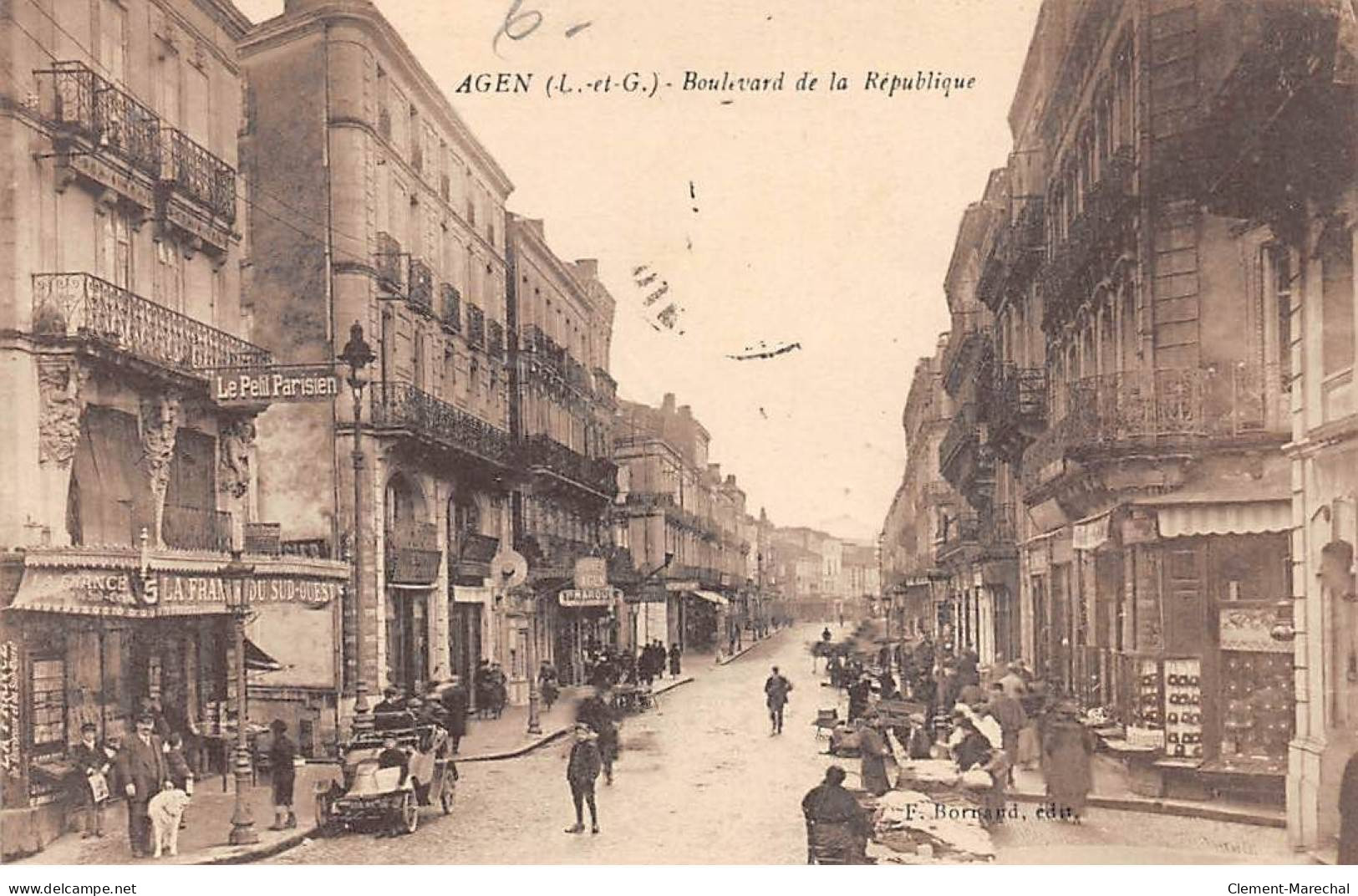 AGEN - Boulevard De La République - Très Bon état - Agen