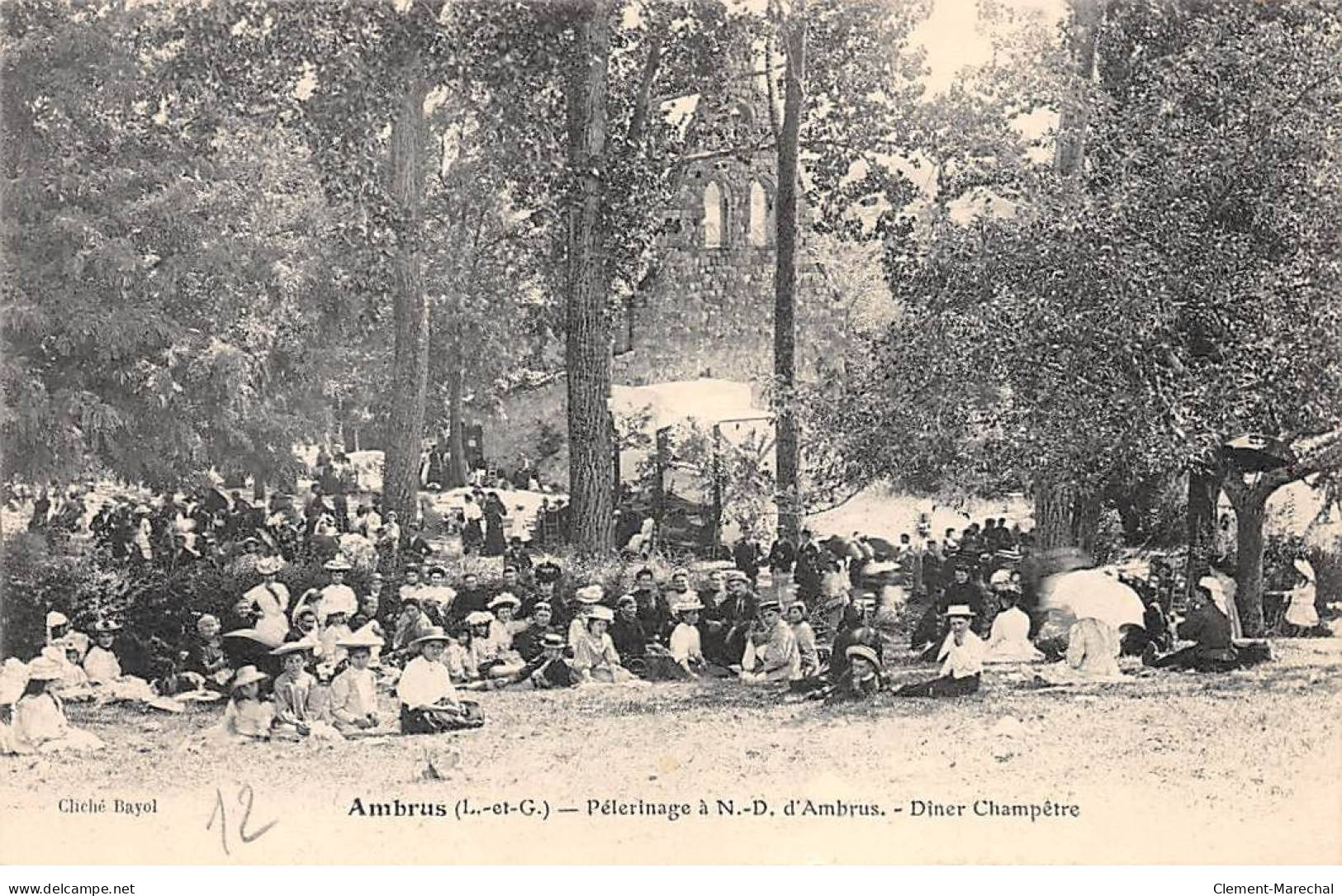 AMBRUS - Pèlerinage à N. D. D'Ambrus - Dîner Champêtre - Très Bon état - Autres & Non Classés