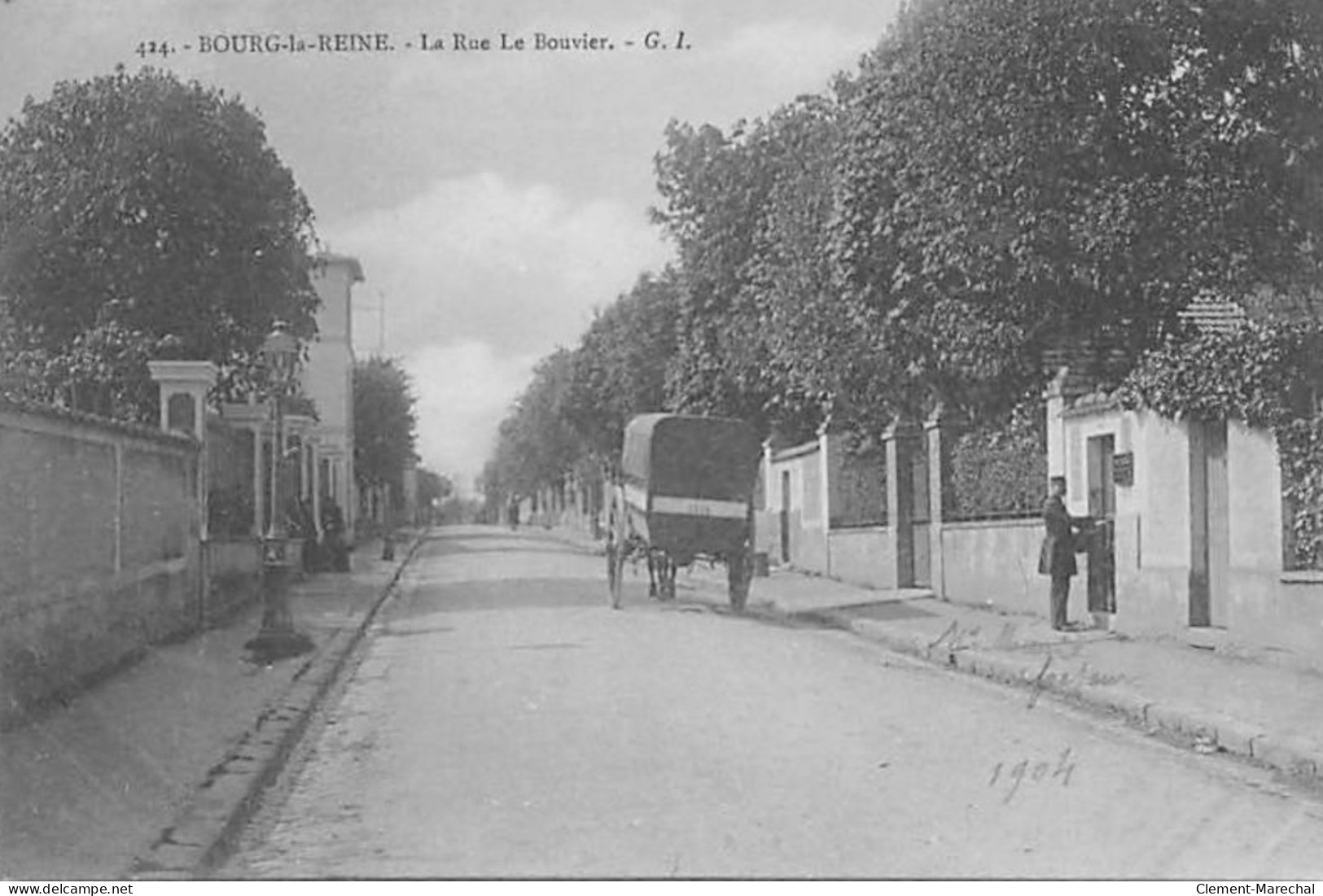 BOURG LA REINE : La Rue Le Bouvier - Très Bon état - Bourg La Reine