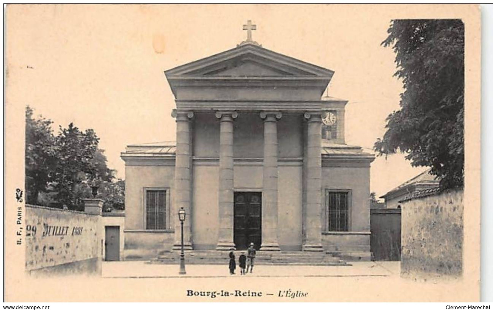 BOURG LA REINE : L'Eglise - Très Bon état - Bourg La Reine