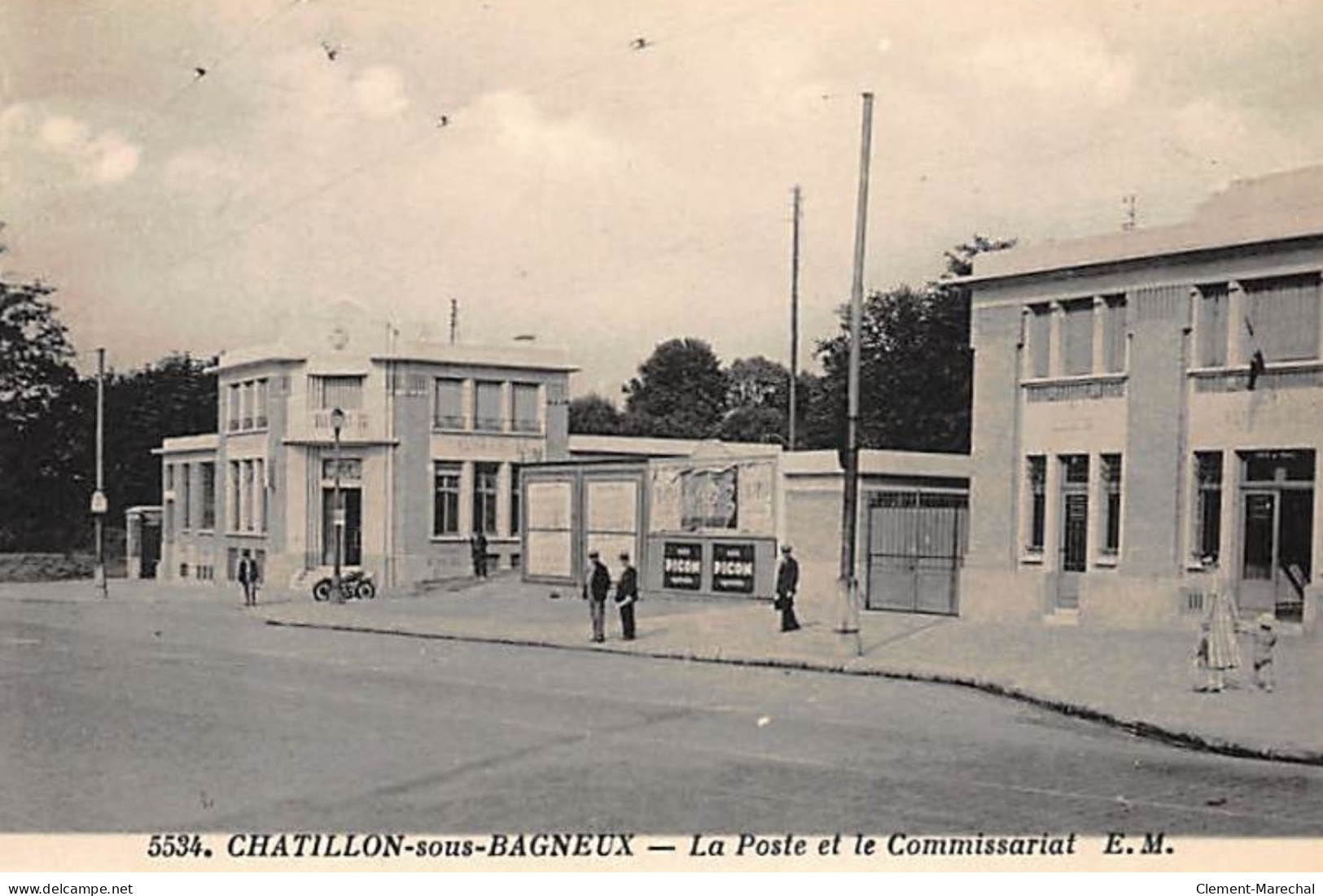 CHATILLON : La Poste Et Le Commissariat - Très Bon état - Châtillon
