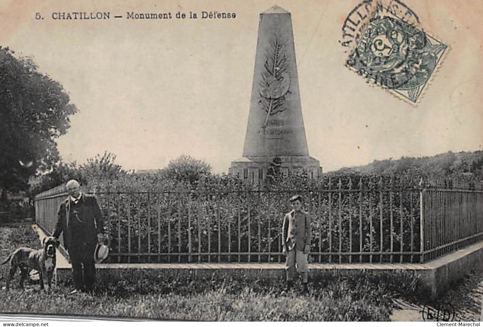 CHATILLON : Monument De La Défense - Très Bon état - Châtillon