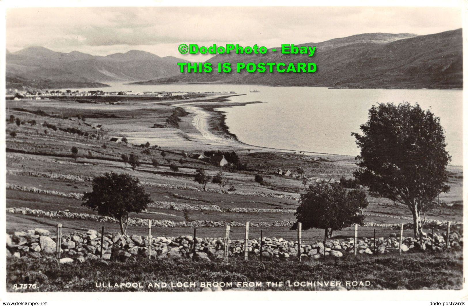 R453748 Ullapool And Loch Broom From The Lochinver Road. A. 7576. The Best Of Al - Mundo