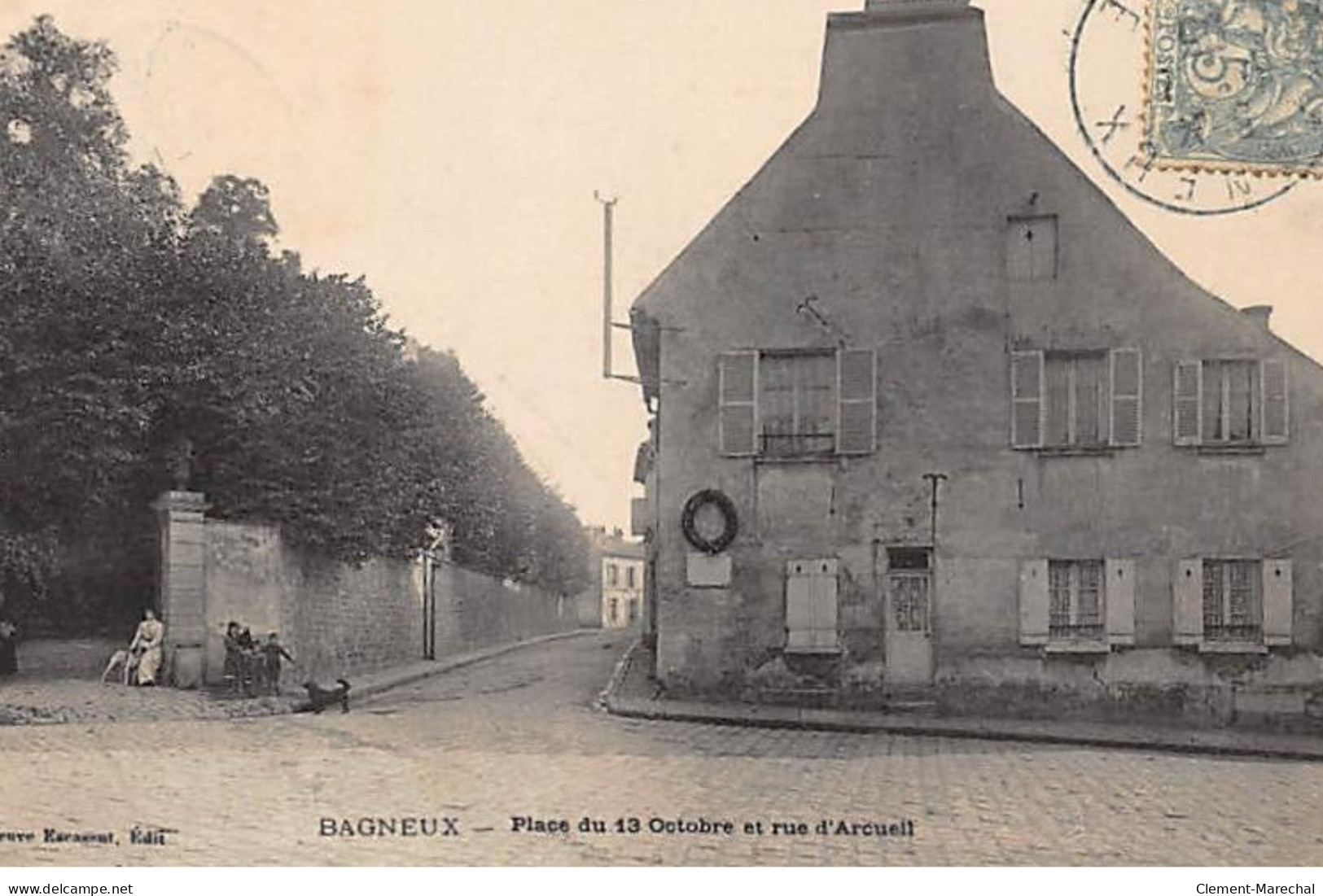 BAGNEUX : Place Du 13 Octobre Et Rue D'Arcueil - Très Bon état - Bagneux