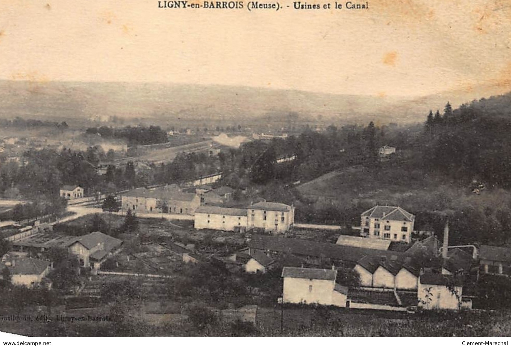 LIGNY-en-BARROIS : Usines Et Le Canal - Tres Bon Etat - Ligny En Barrois