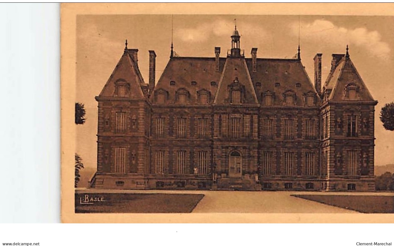 SCEAUX : Le Château Côté Cour - Très Bon état - Sceaux