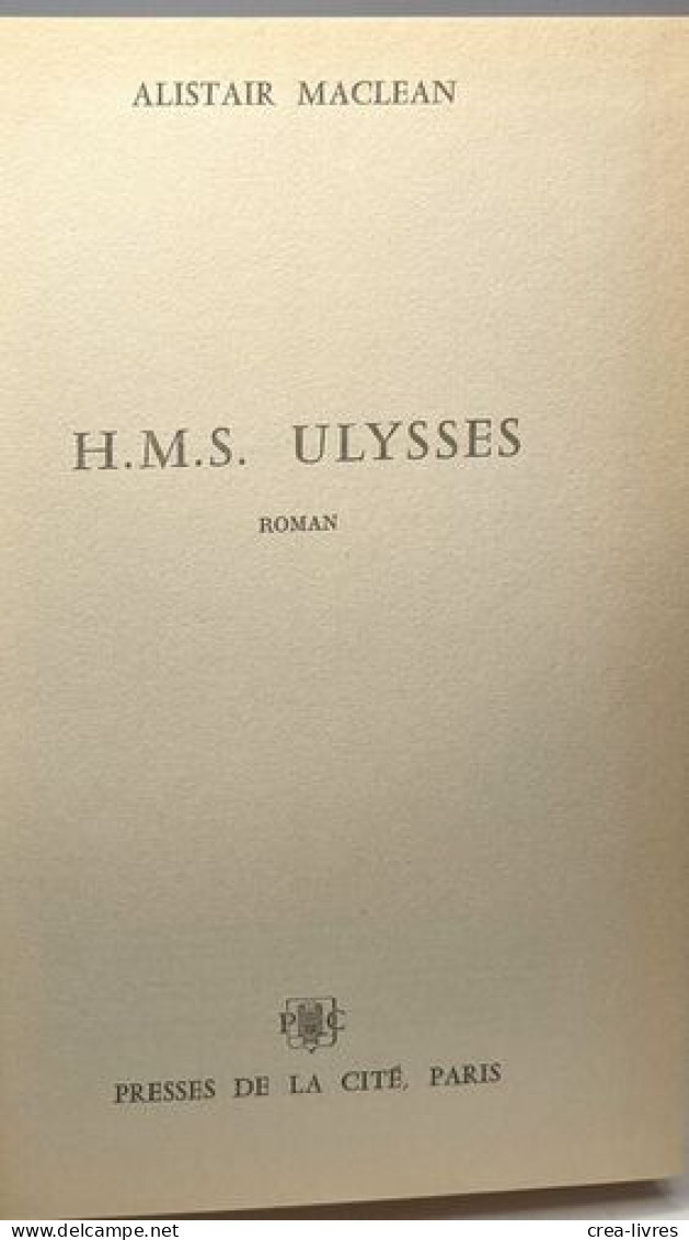 H.M.S. Ulysses (version Française) - Other & Unclassified