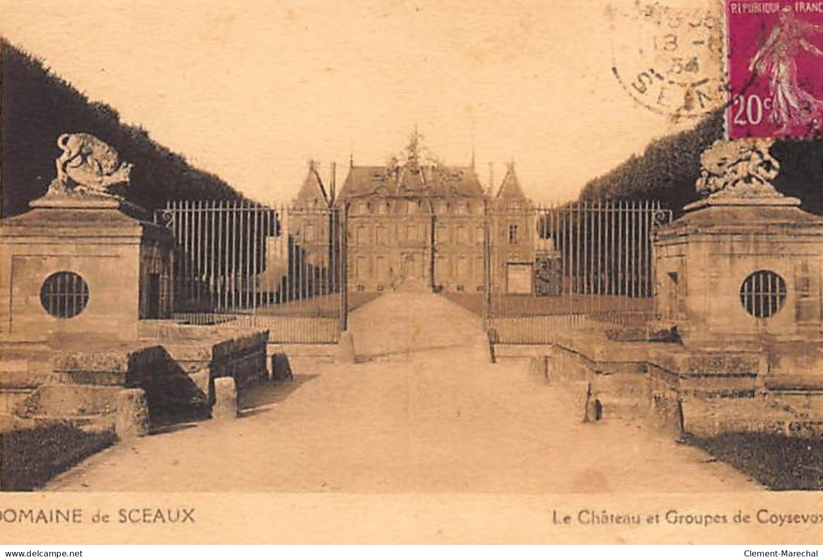 SCEAUX : Le Château Et Groupes De Coysevox - Très Bon état - Sceaux
