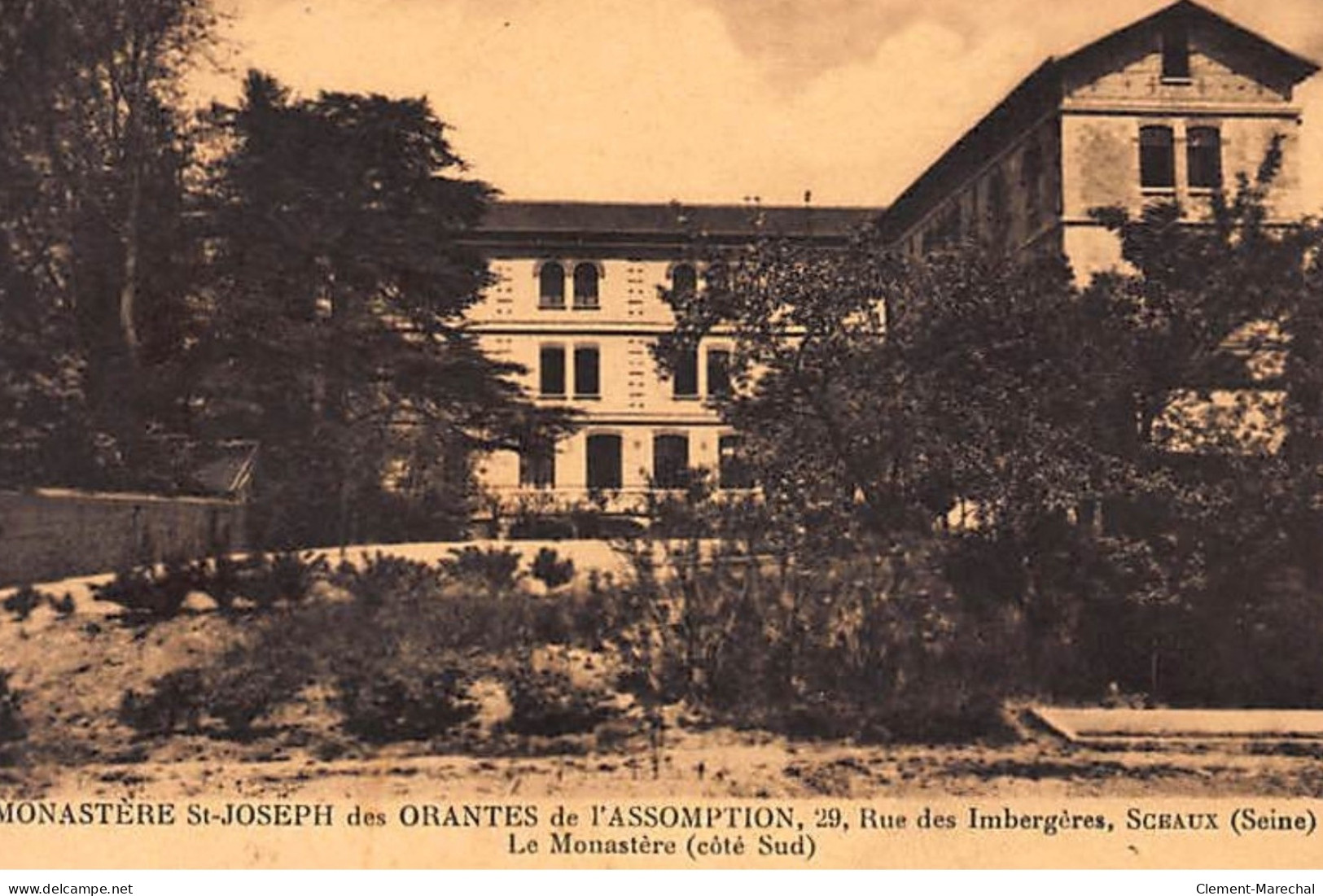 SCEAUX : Monastère St-Joseph Des Orantes De L'Assomption, Le Monastère - Très Bon état - Sceaux
