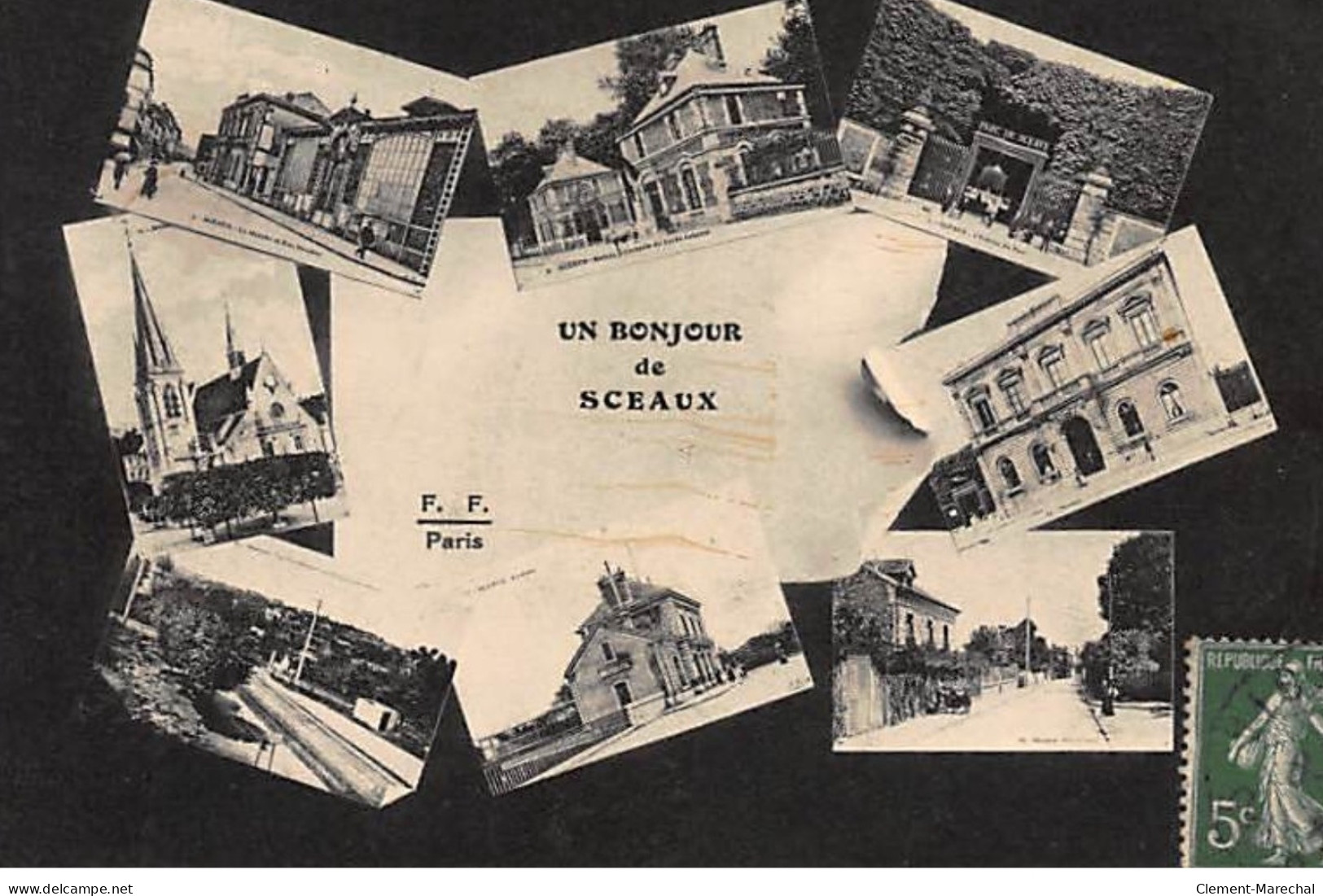 SCEAUX : Carte Souvenir - Très Bon état - Sceaux