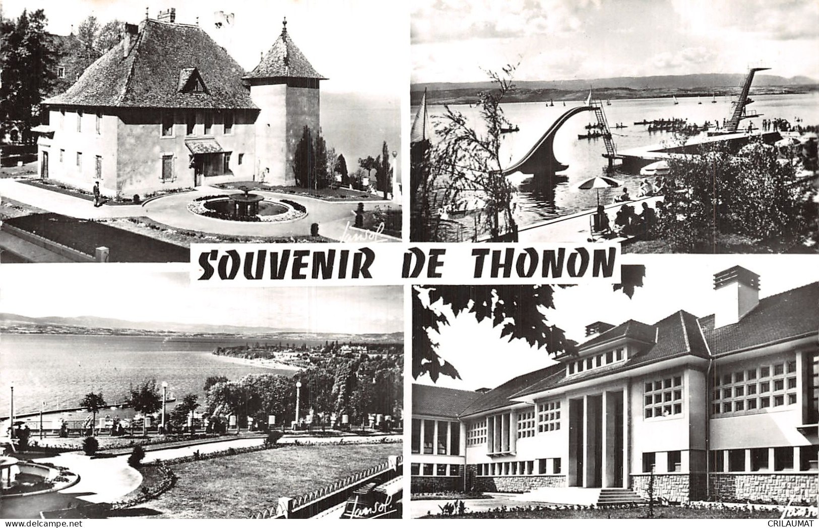 74-THONON LES BAINS-N°5148-C/0127 - Thonon-les-Bains