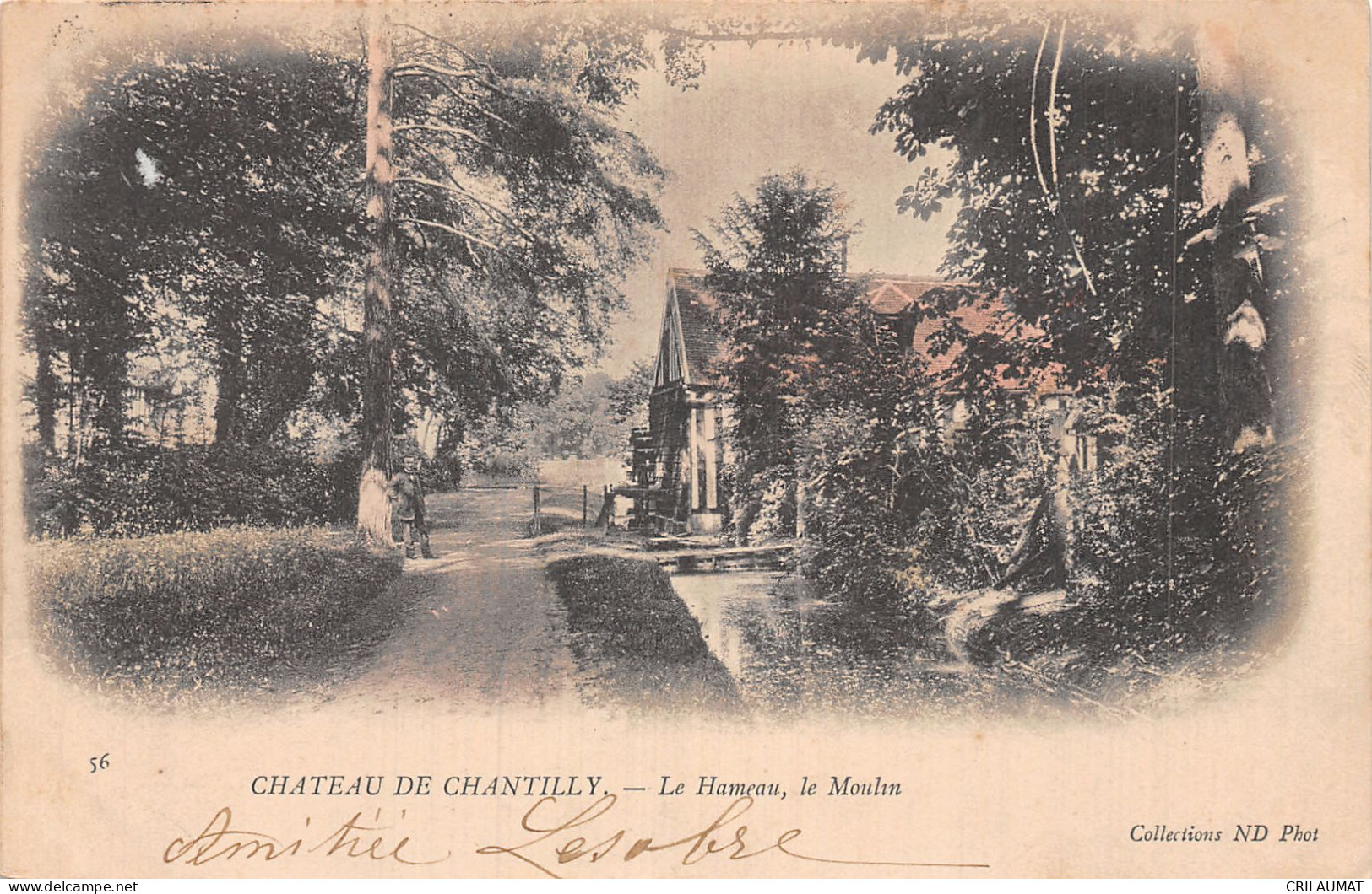 60-CHANTILLY LE CHÂTEAU-N°5148-B/0157 - Chantilly