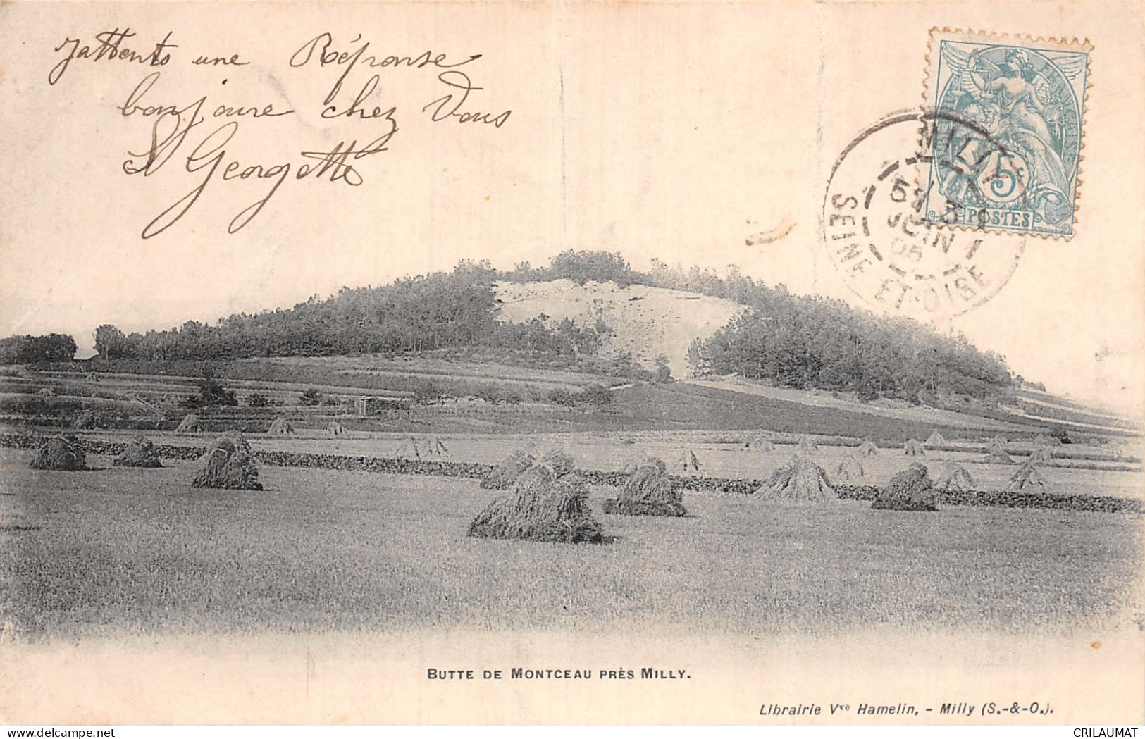 77-BUTTE DE MONTCEAU-N°5148-B/0085 - Altri & Non Classificati