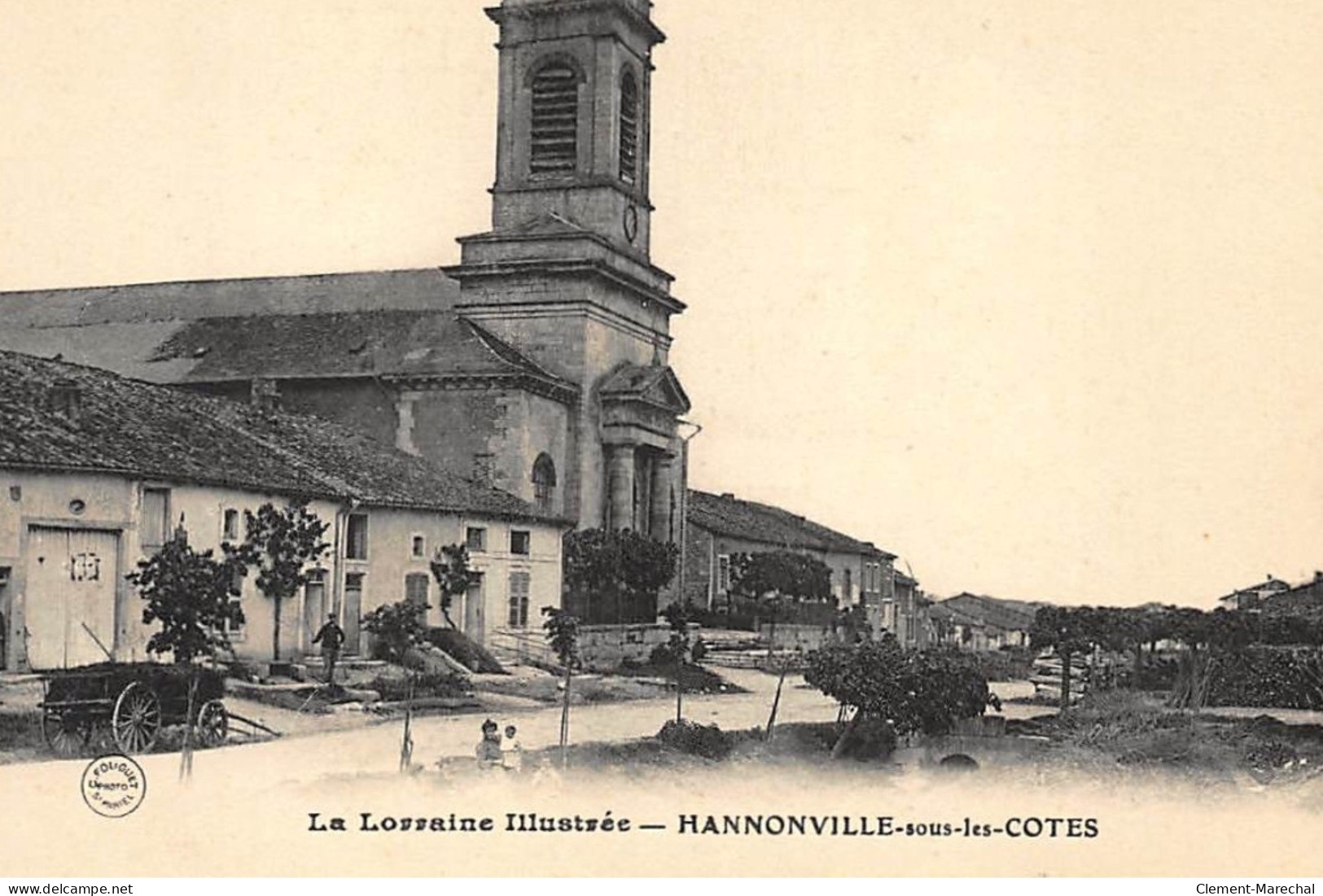 HANNONVILLE-sous-les-COTES : Eglise - Tres Bon Etat - Other & Unclassified