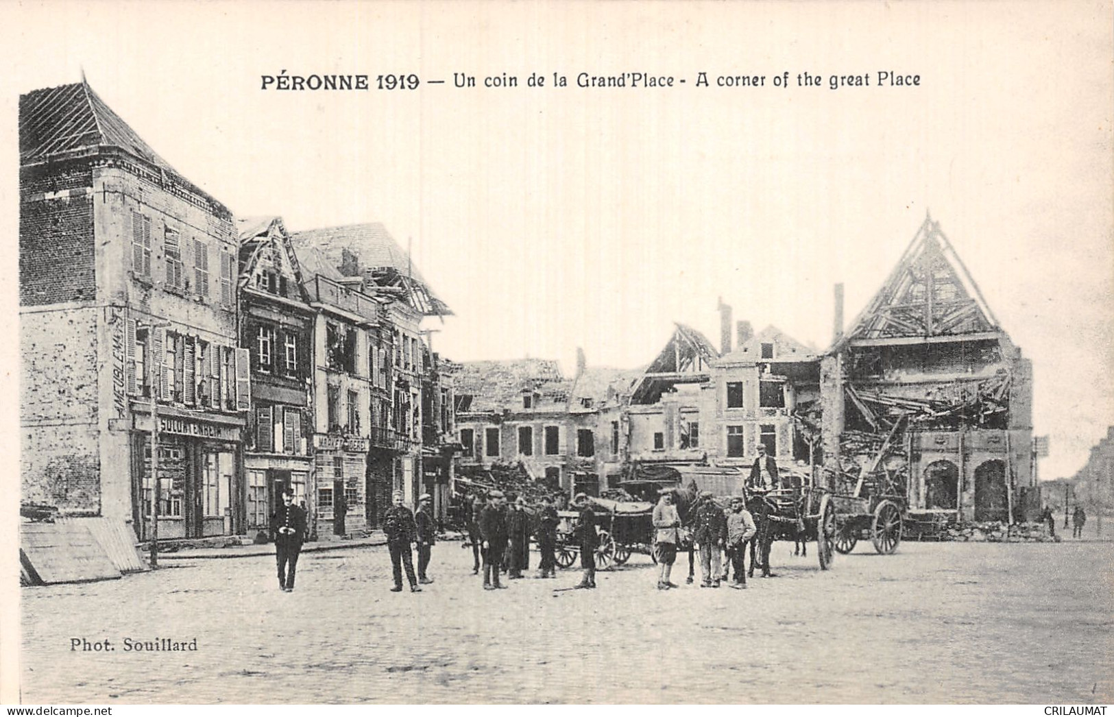 80-PERONNE 1919-N°5148-A/0381 - Peronne