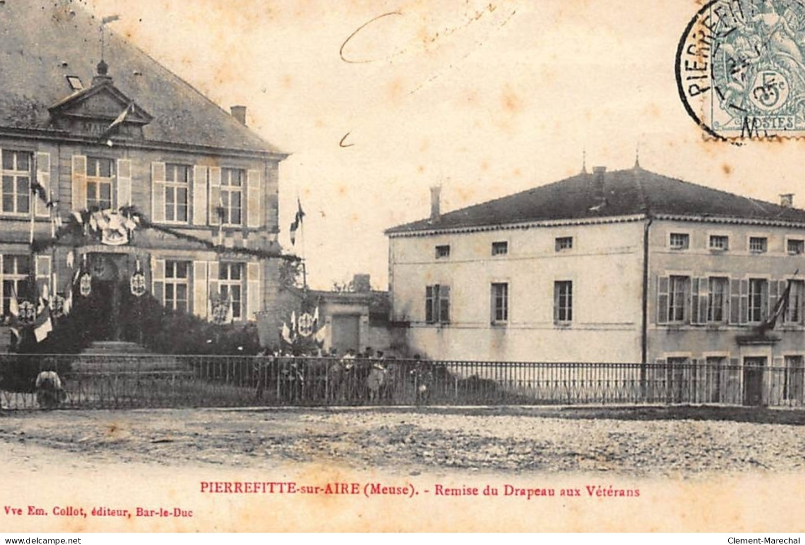 PIERREFITTE-sur-AIRE : Remise Du Drapeau Aux Veterans - Etat - Other & Unclassified