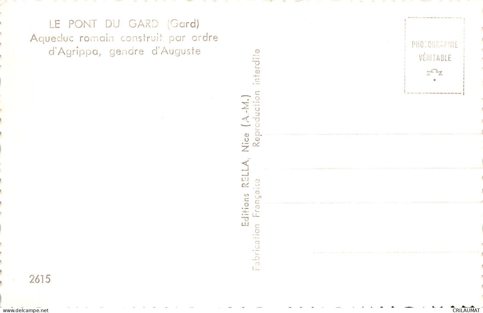 30-LE PONT DU GARD-N°5148-A/0305 - Autres & Non Classés