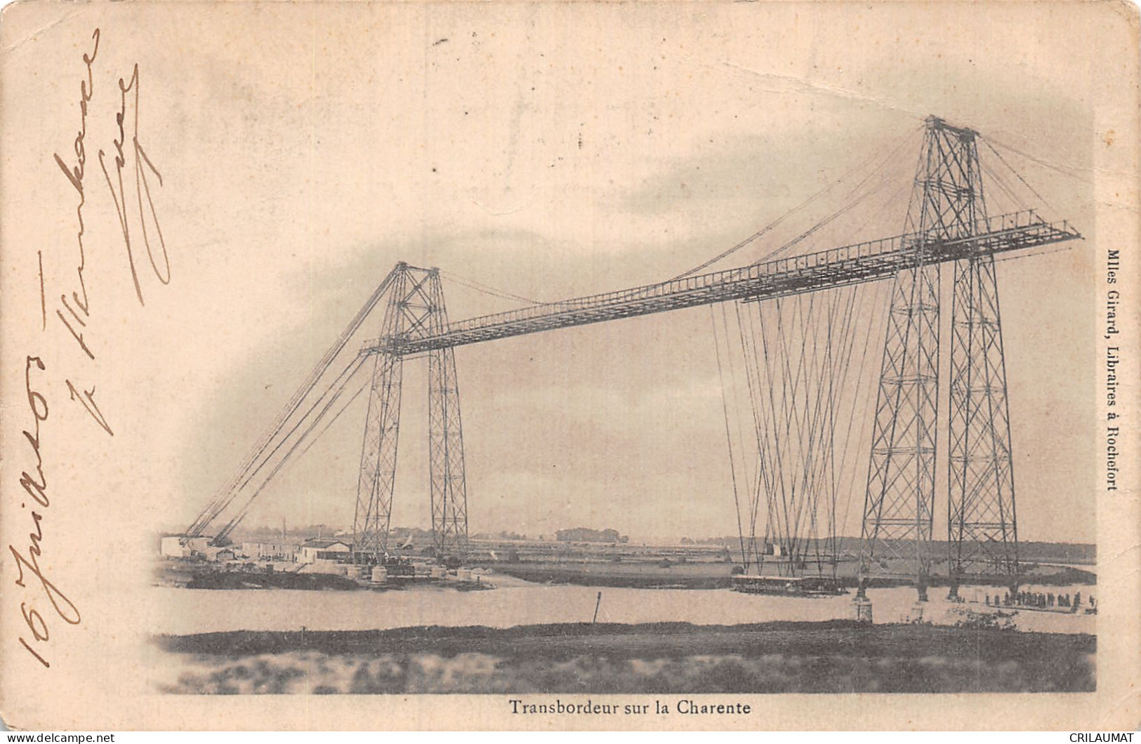 17-ROCHEFORT SUR MER TRANSBORDEUR SUR LA CHARENTE-N°5148-A/0237 - Rochefort