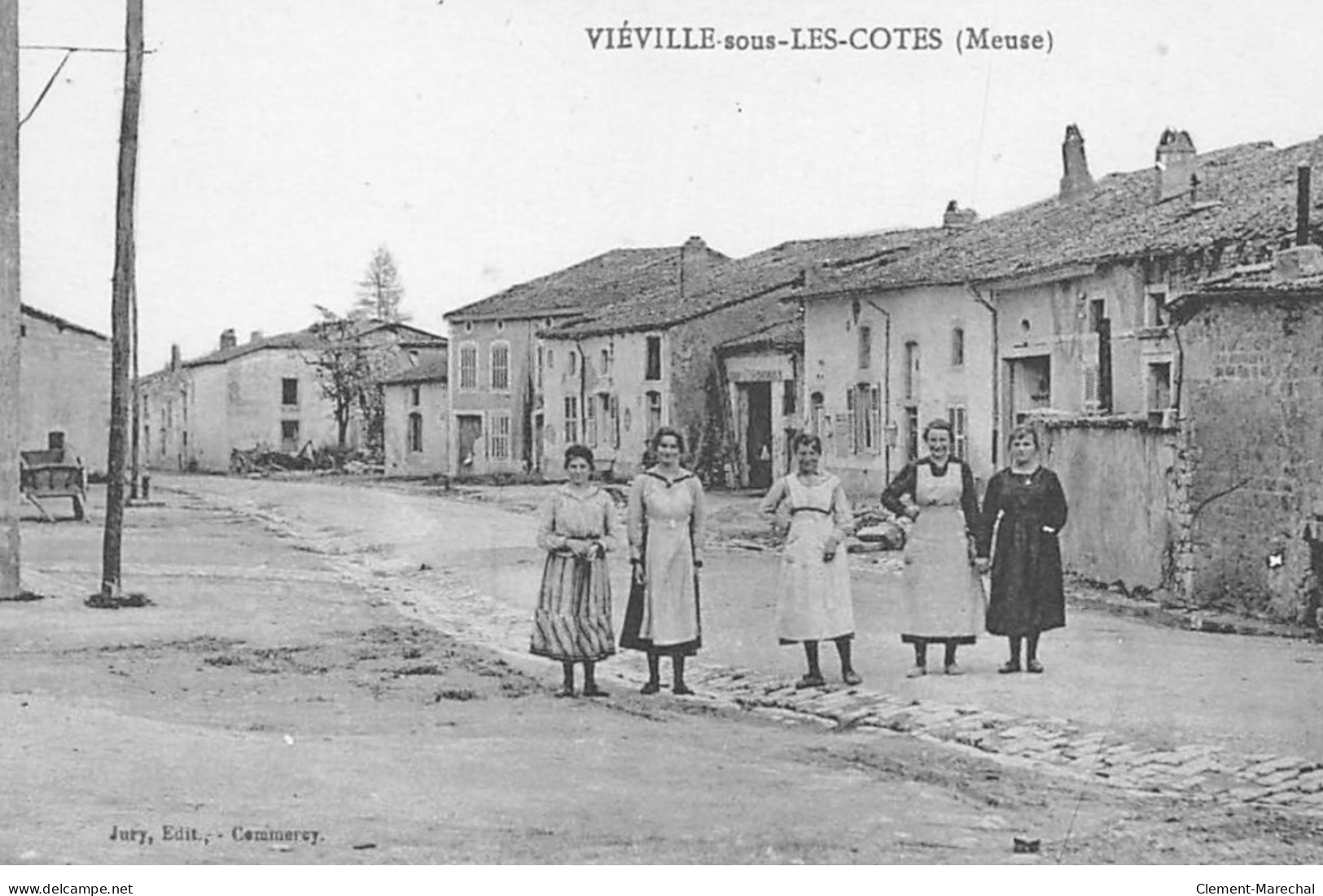 VIEVILLE-sous-LES-COTES : Personnages Du Village - Tres Bon Etat - Sonstige & Ohne Zuordnung