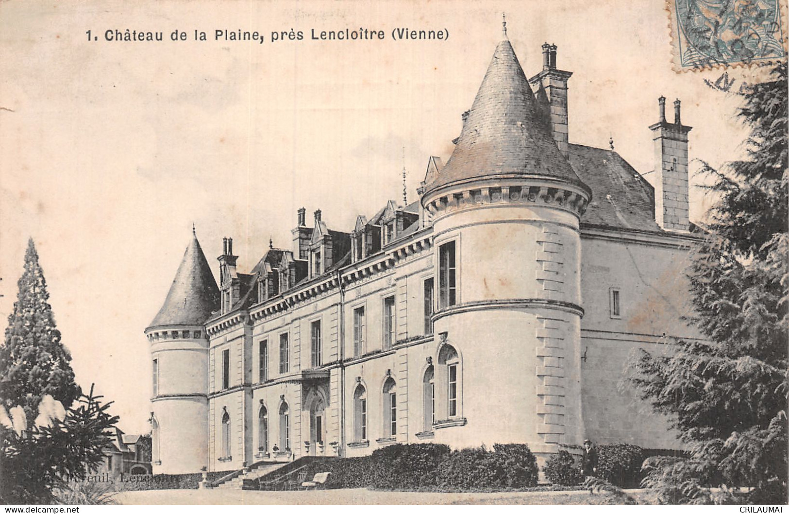 86-CHÂTEAU DE LA PLAINE-N°5148-A/0043 - Other & Unclassified