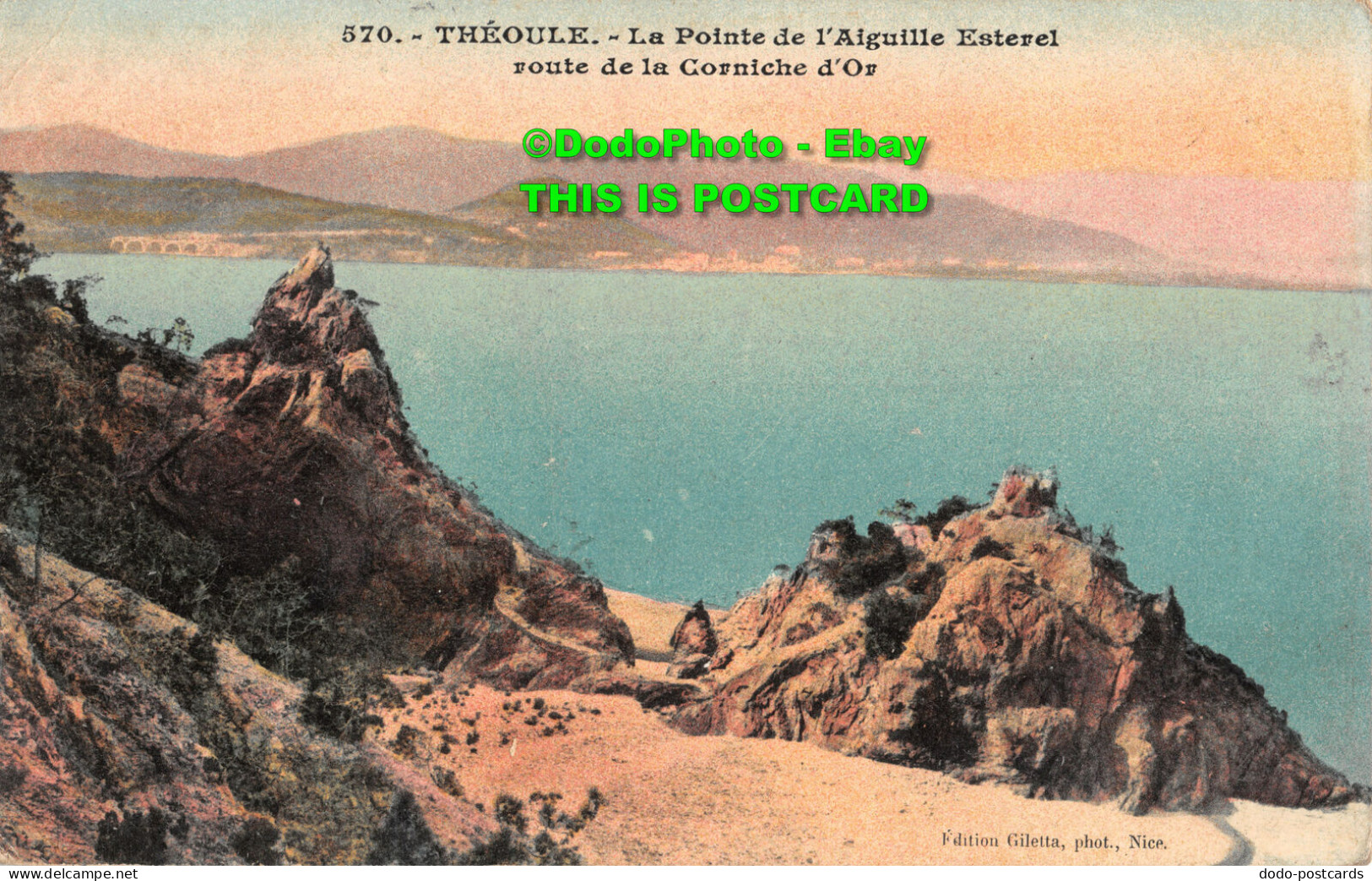 R453361 570. Theoule. La Pointe De LAiguille Esterel Route De La Corniche DOr. G - World