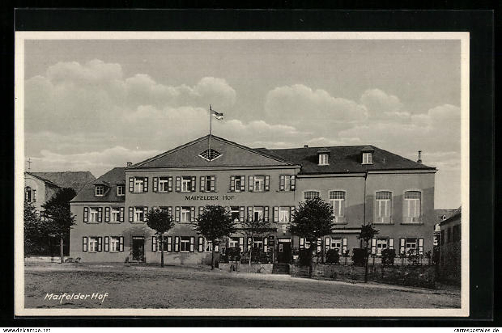 AK Münstermaifeld, Hotel Maifelder Hof Fr. Krechel, Strassenansicht  - Other & Unclassified