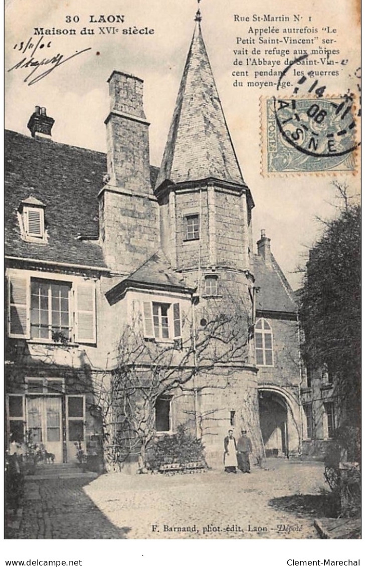 LAON : Maison Du XVIe Siecle - Etat - Laon