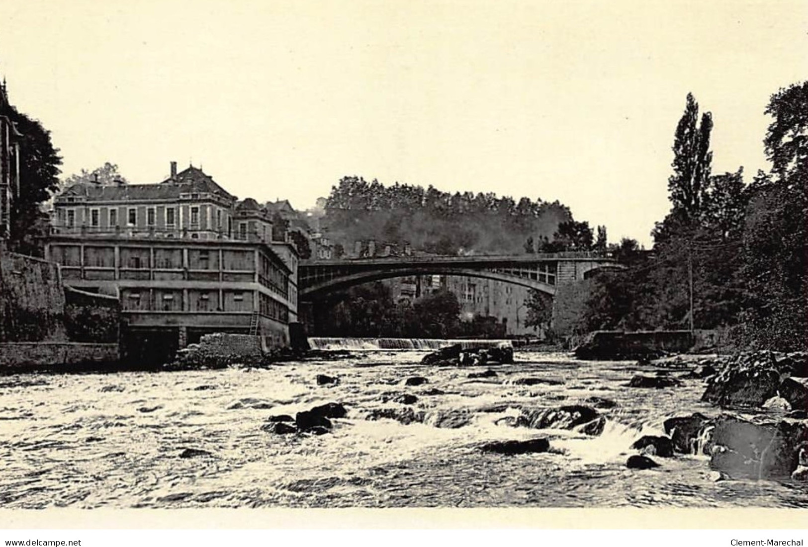 ORLONS-Ste-MARIE : Le Gave Au Pont St-clair Le Barrage - Tres Bon Etat - Oloron Sainte Marie