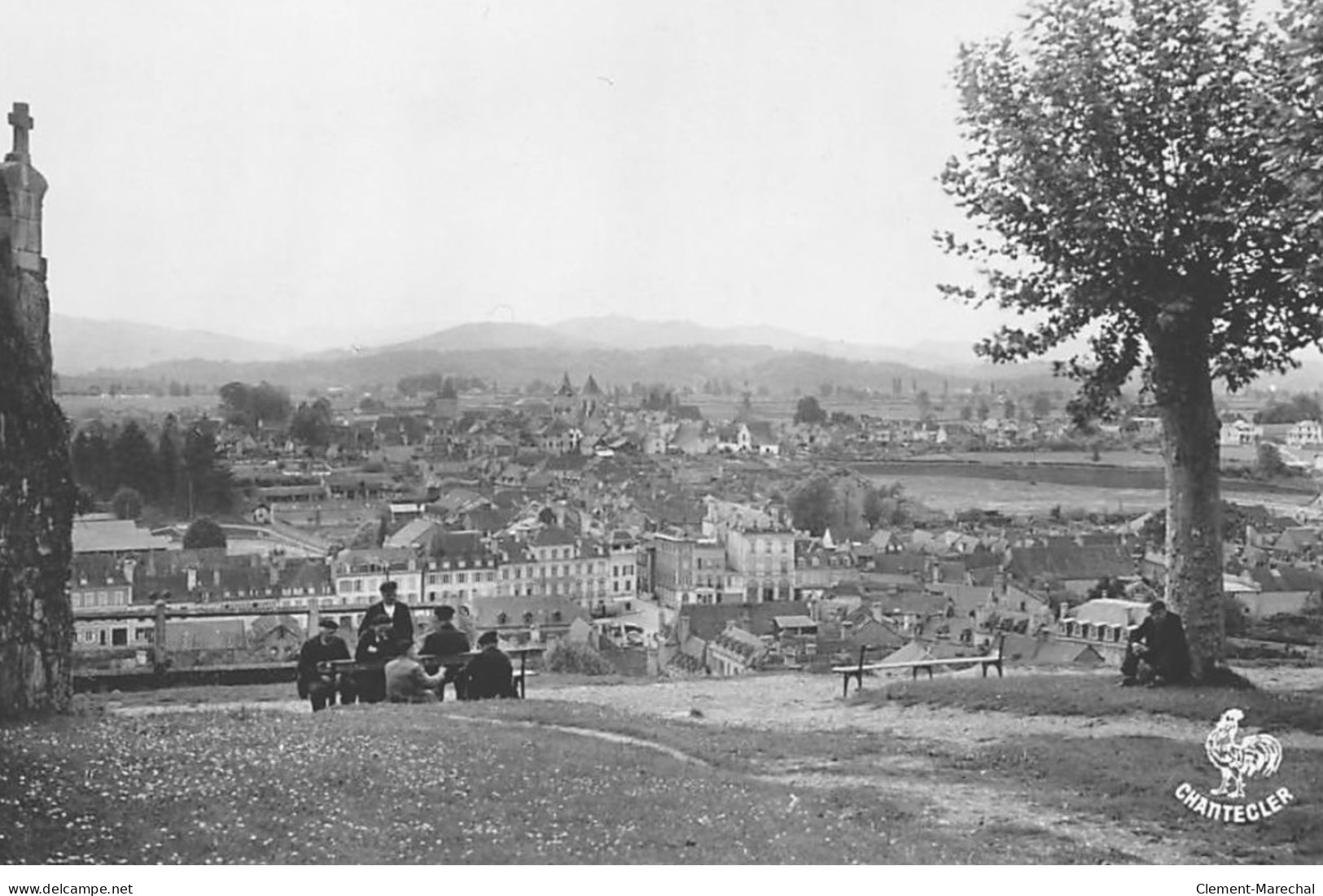 ORLONS-Ste-MARIE : Ste-marie Vue Du Vieil Oloron Ste-croix - Tres Bon Etat - Oloron Sainte Marie