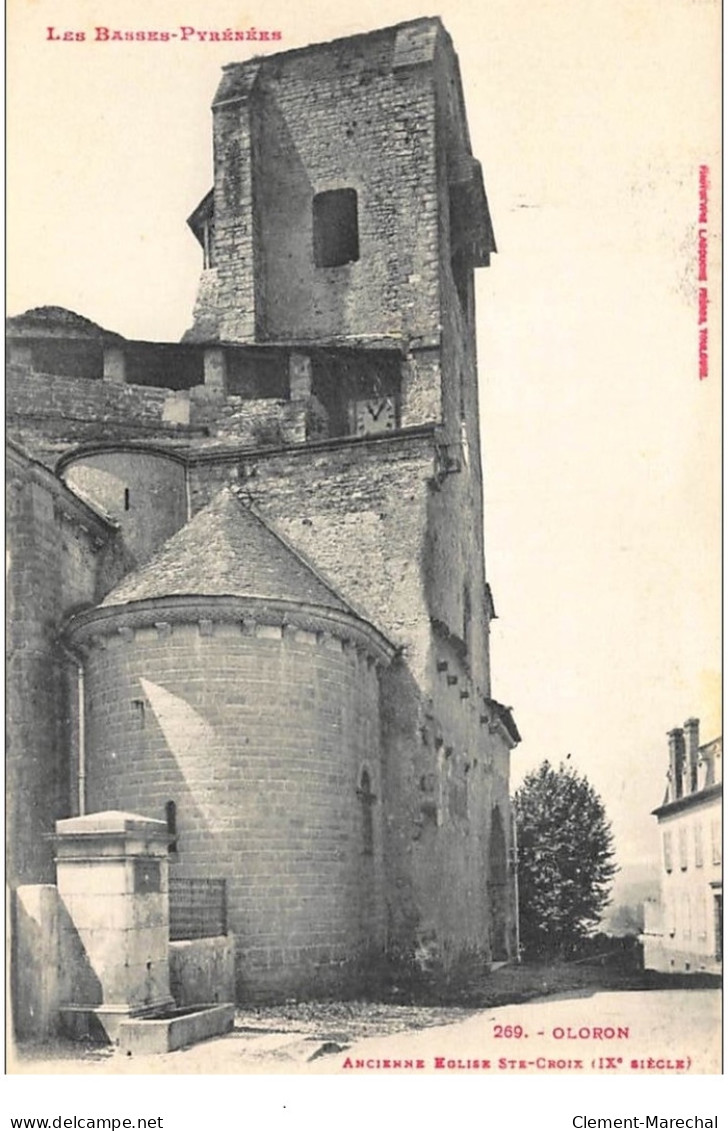 ORLONS-Ste-MARIE : Ancienne Eglise Ste-croix IXe Siecle - Tres Bon Etat - Oloron Sainte Marie