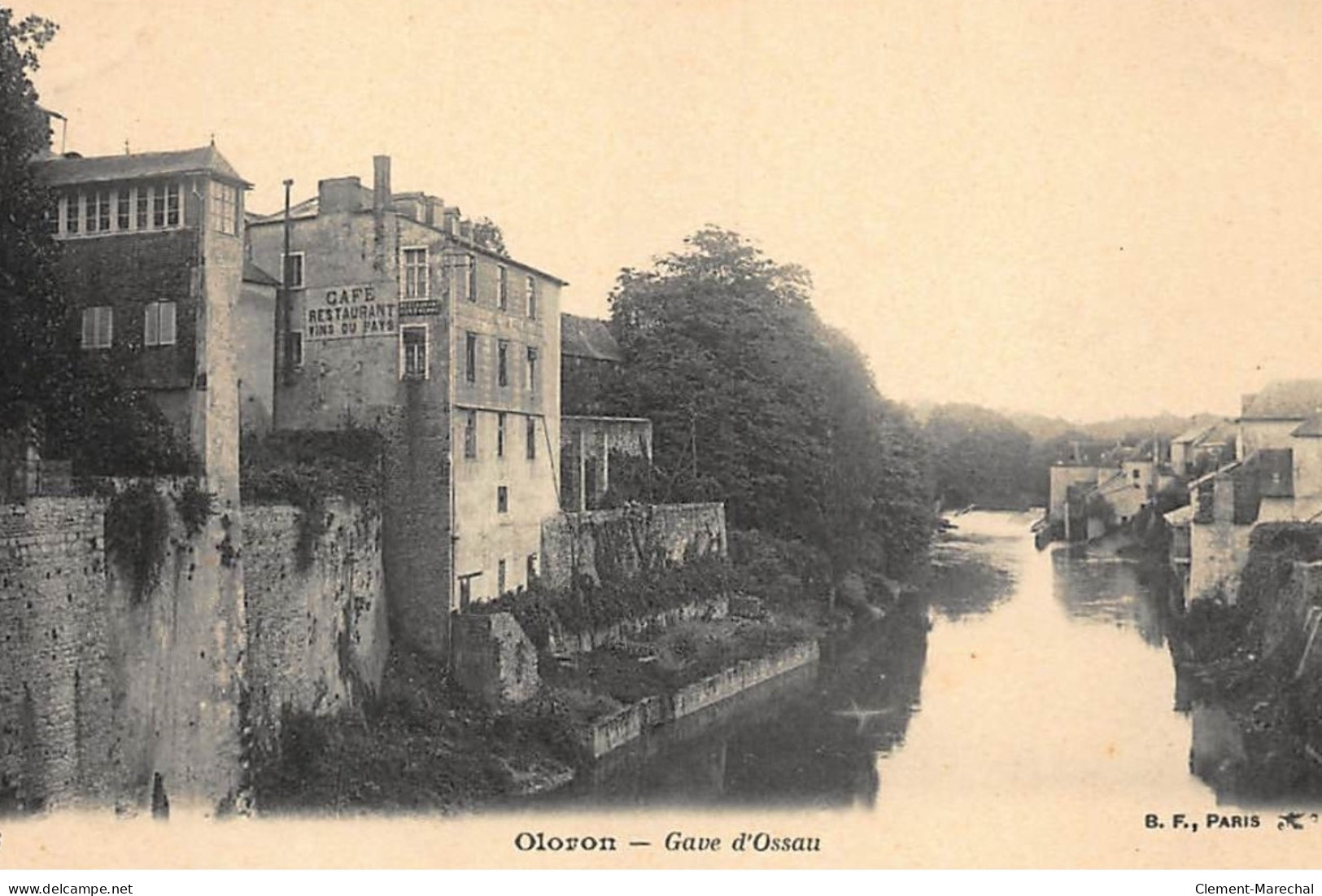 ORLONS-Ste-MARIE : Gave D'ossau - Tres Bon Etat - Oloron Sainte Marie