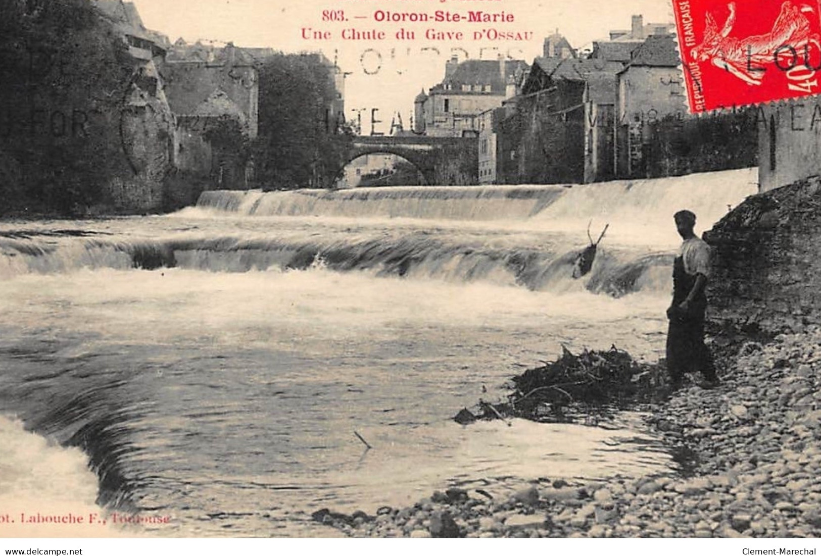 ORLONS-Ste-MARIE : Une Chute Du Gave D'ossau - Etat - Oloron Sainte Marie