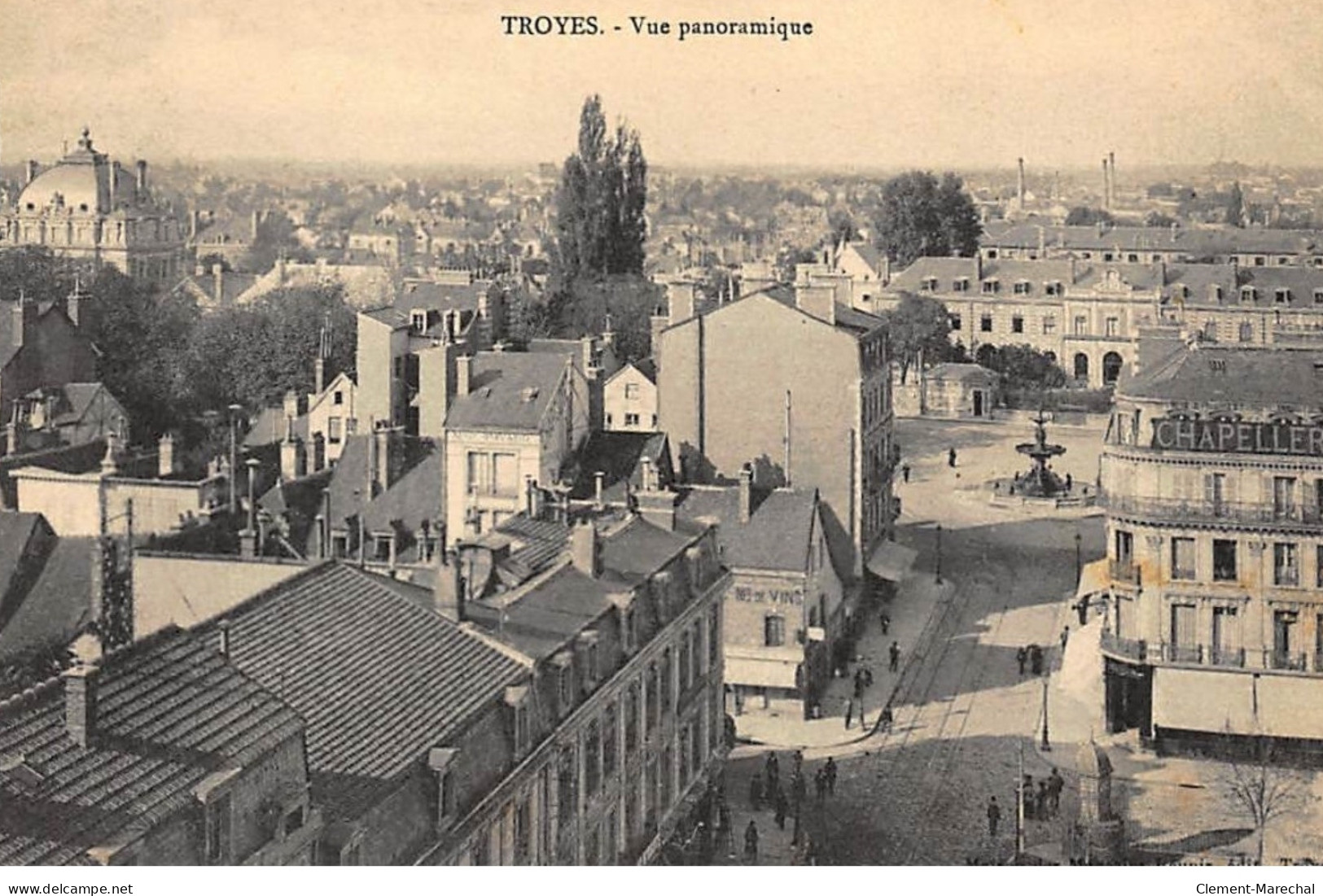 TROYES : Vue Panoramique - Etat - Troyes