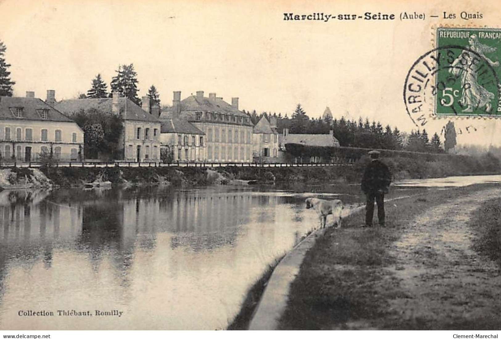 MARCILLY-sur-SEINE : Les Quais - Tres Bon Etat - Marcilly