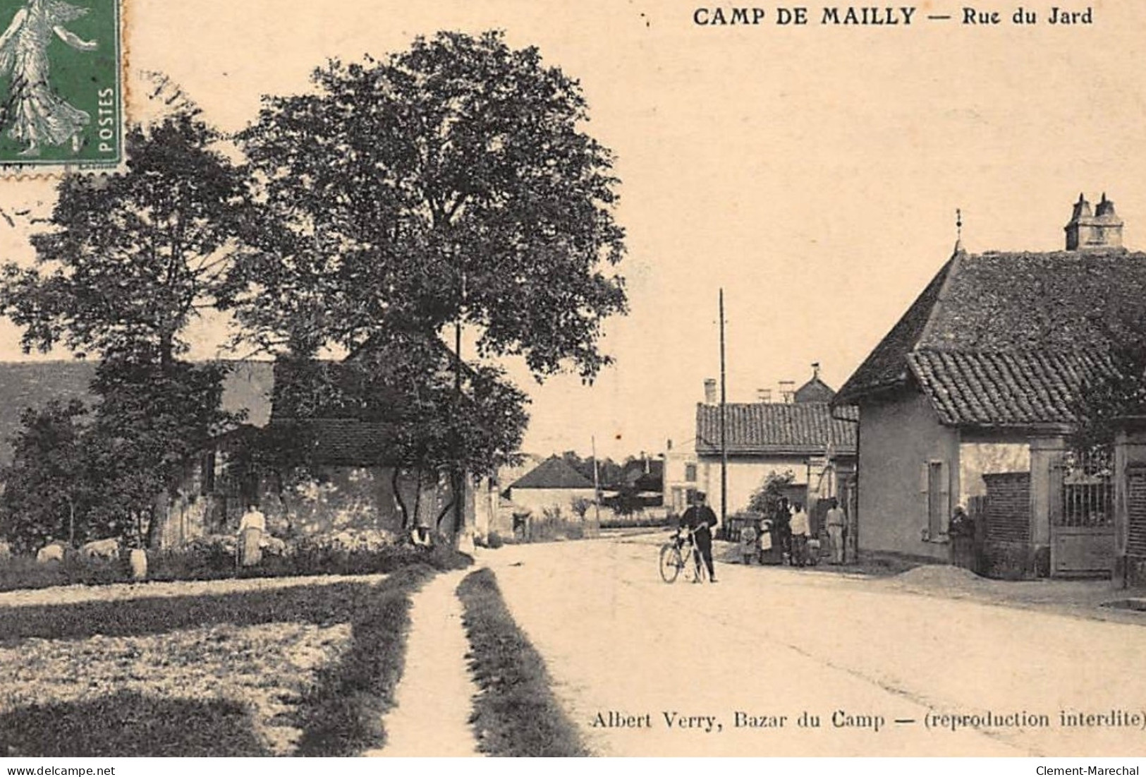 CAMP DE MAILLY : Rue Du Jard - Etat - Mailly-le-Camp