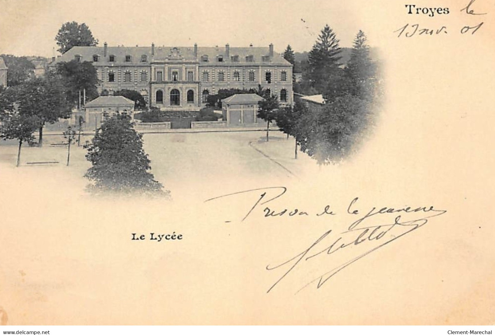TROYES : Le Lycée - Tres Bon Etat - Troyes