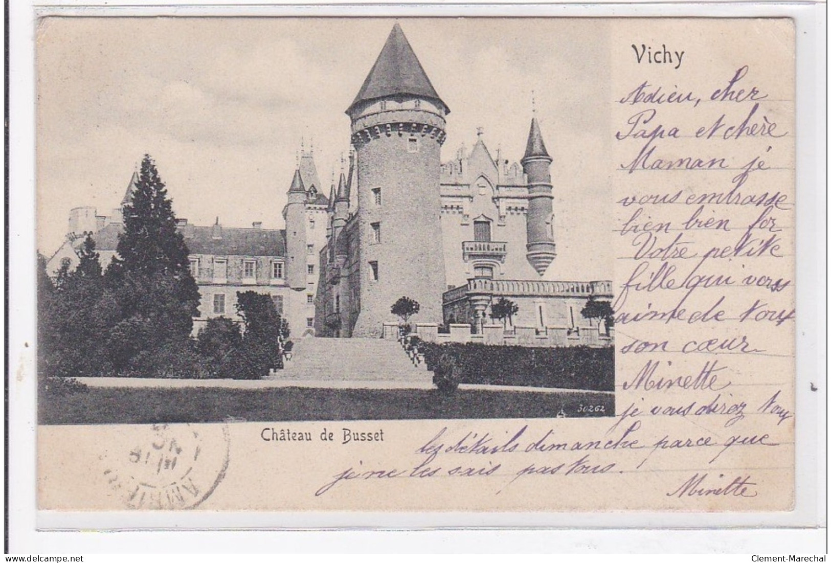 VICHY : Chateau De Busset - Tres Bon Etat - Vichy