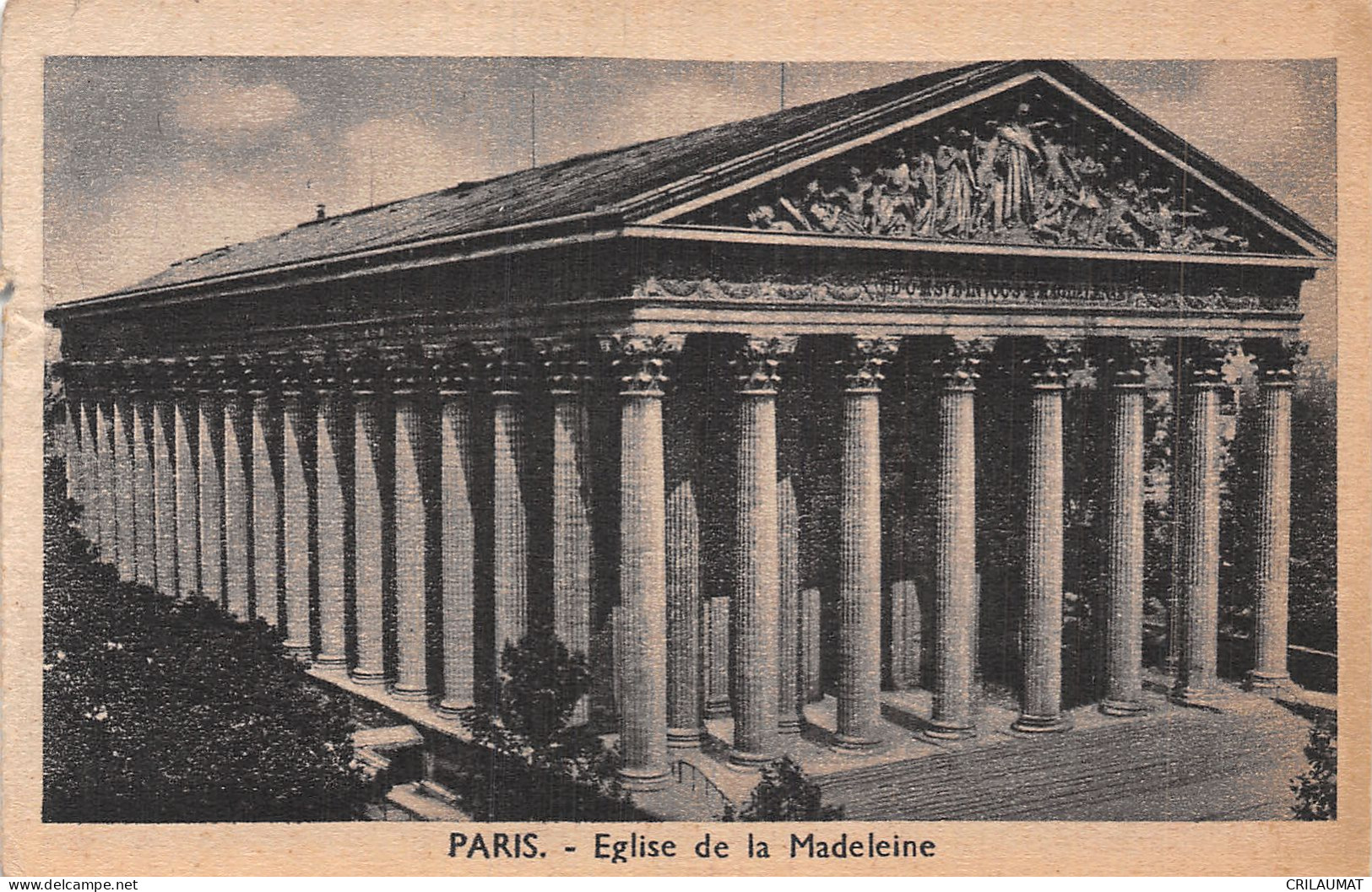 75-PARIS EGLISE DE LA MADELEINE-N°5148-E/0385 - Autres & Non Classés