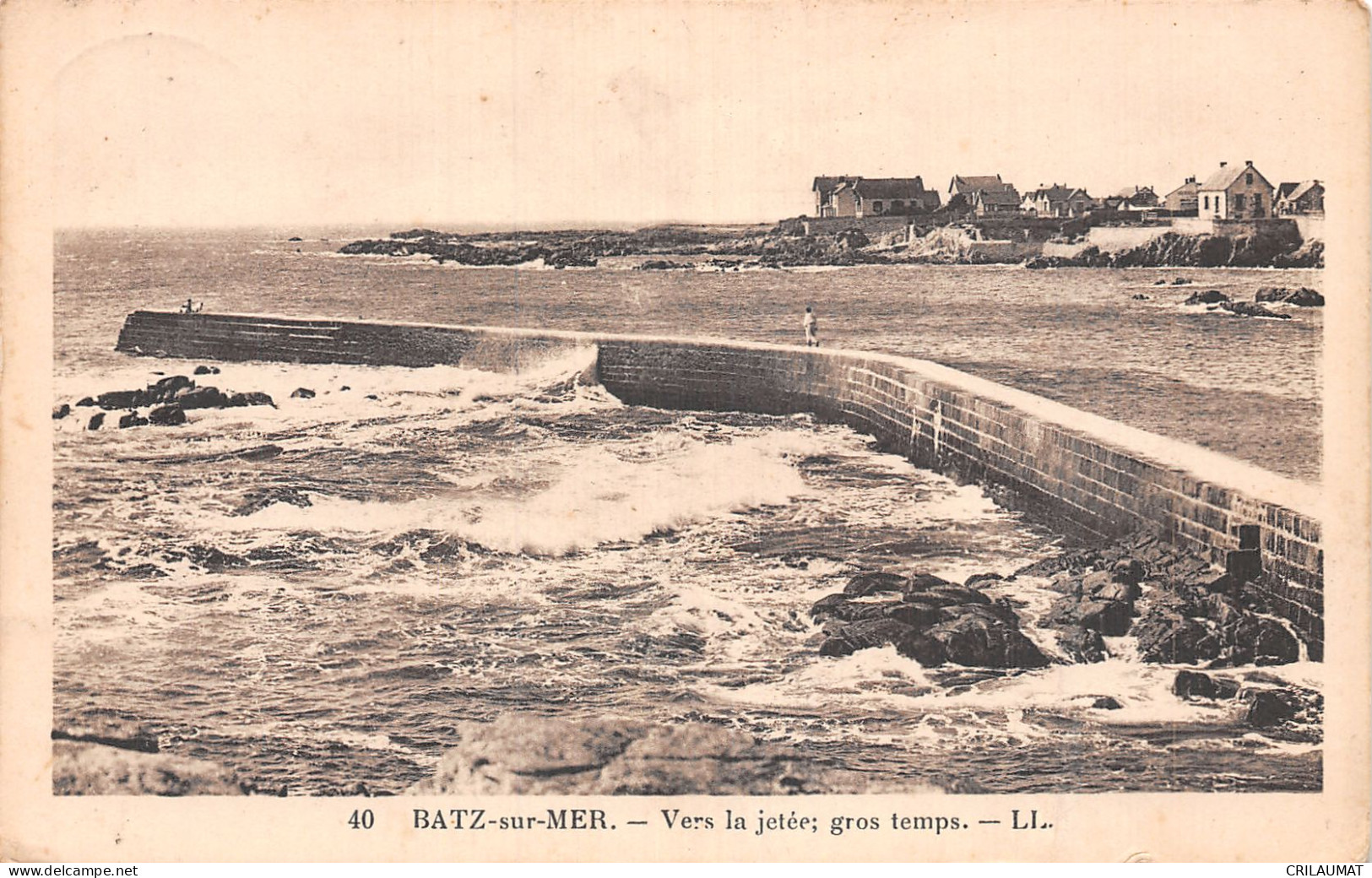 44-BATZ SUR MER-N°5148-E/0381 - Batz-sur-Mer (Bourg De B.)