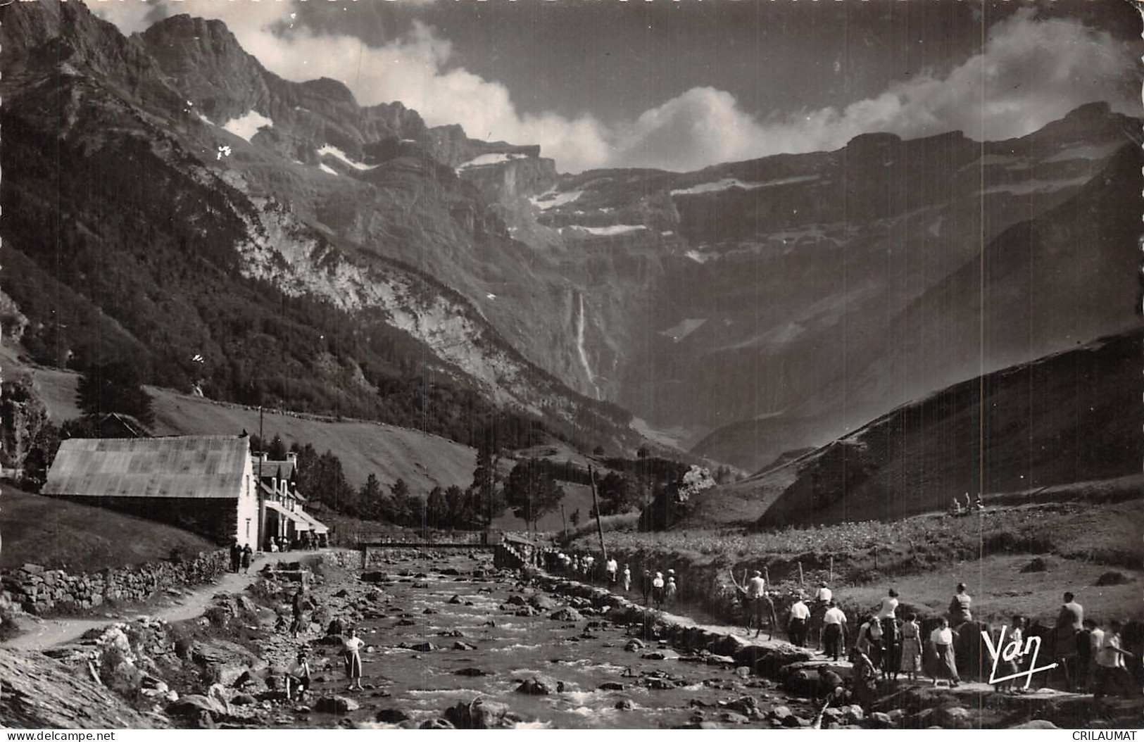 65-GAVARNIE LE CIRQUE ET LE GAVE-N°5148-E/0355 - Gavarnie