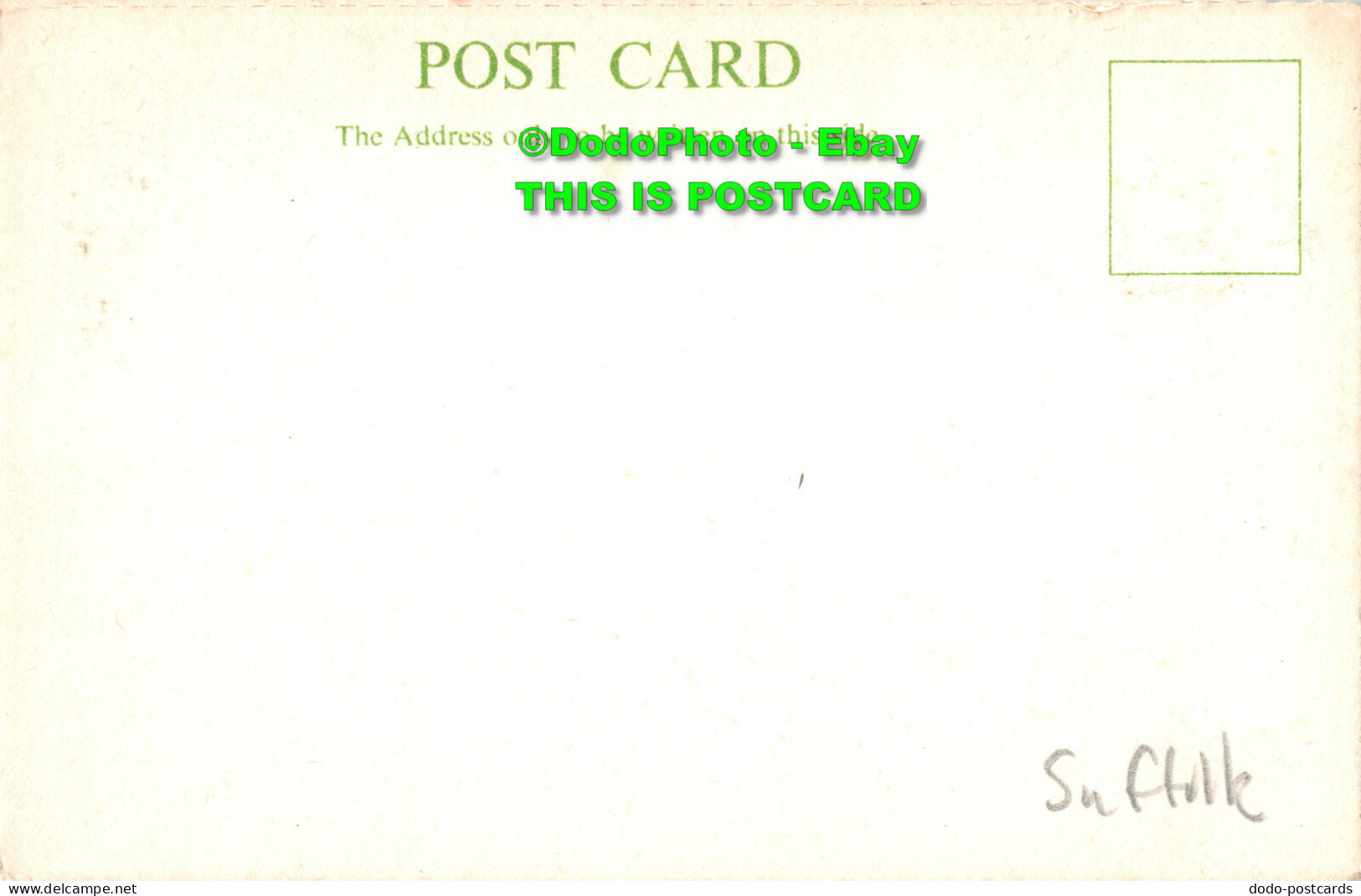 R453777 Peters Church Sibton. C. 1844. Post Card - World
