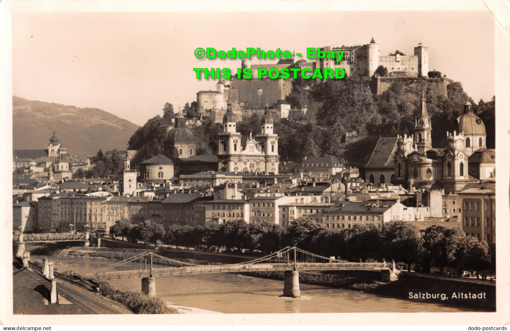 R453371 Salzburg. Altstadt. No. 26996. C. Jurischek. 1950 - World