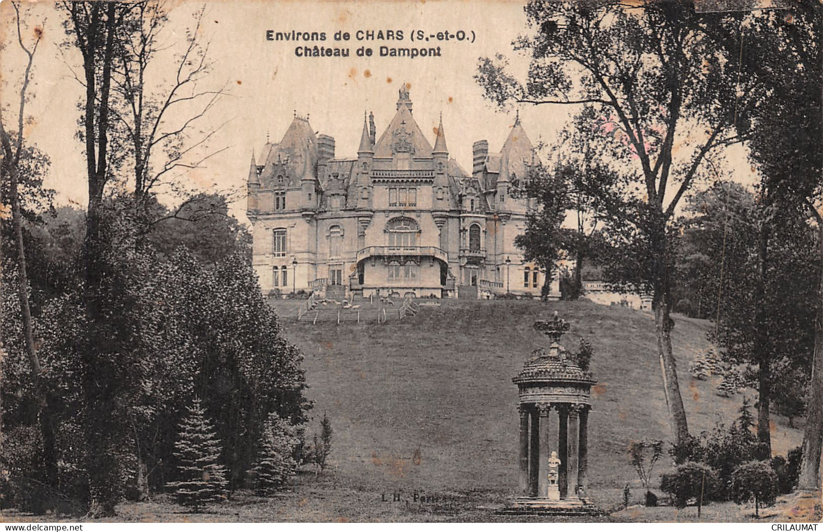 95-MARINES CHÂTEAU DE DAMPONT-N°5148-E/0115 - Marines