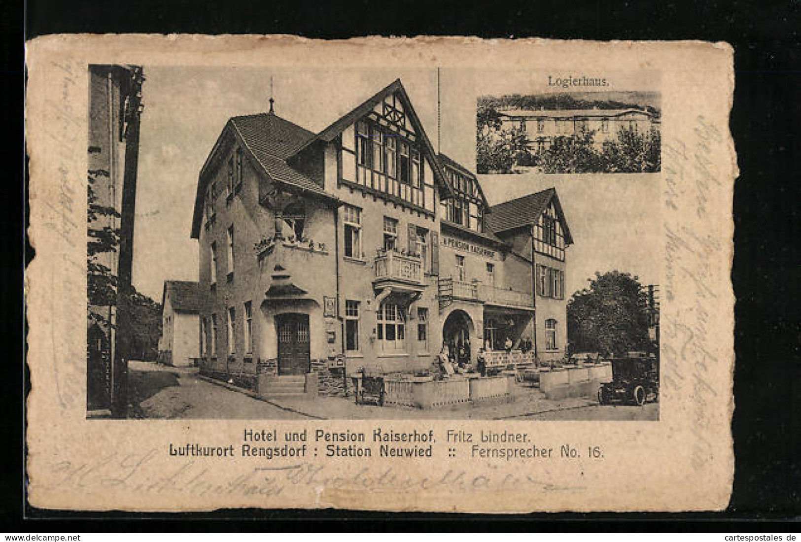 AK Rengsdorf, Hotel Und Pension Kaiserhof, Inh.: Fritz Lindner  - Other & Unclassified