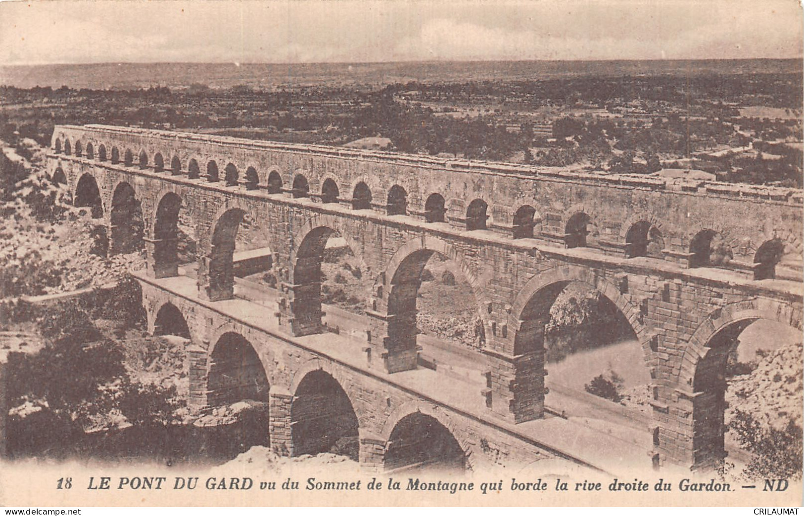 30-LE PONT DU GARD-N°5148-D/0331 - Other & Unclassified