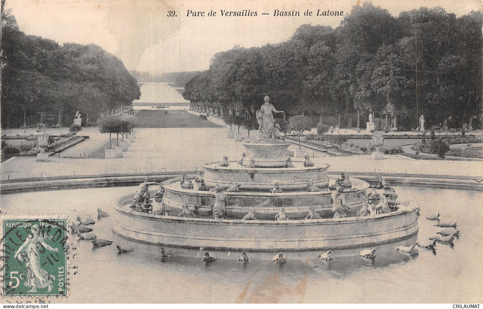 78-VERSAILLES LE PARC BASSIN DE LATONE-N°5148-D/0297 - Versailles (Château)