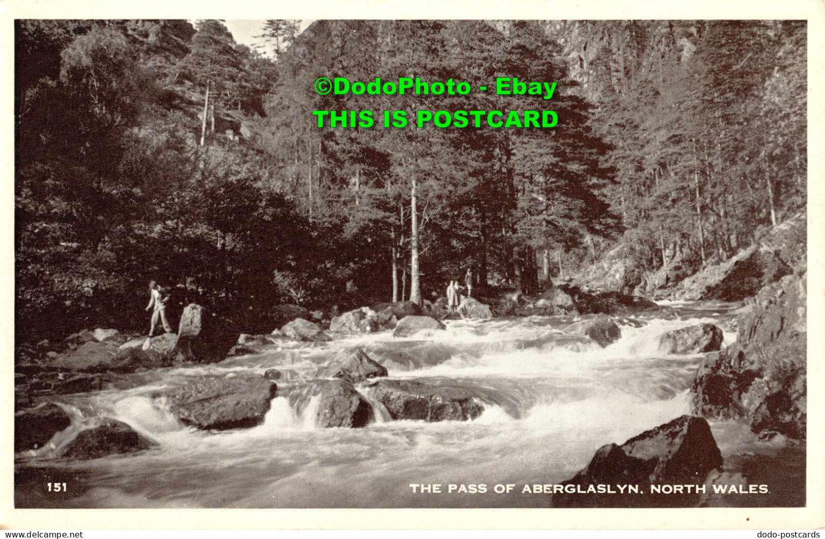 R453618 The Pass Of Aberglaslyn. North Wales. 151. Post Card - World
