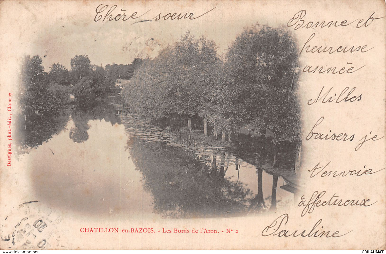 58-CHATILLON EN BAZOIS-N°5148-D/0089 - Chatillon En Bazois